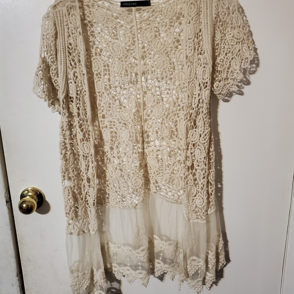 Lace cover up